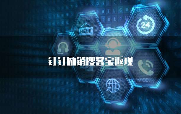 钉钉励销搜客宝返现
