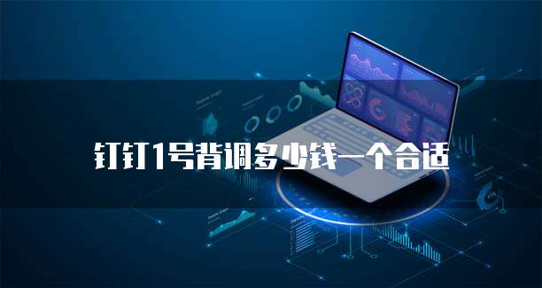 钉钉1号背调多少钱一个合适