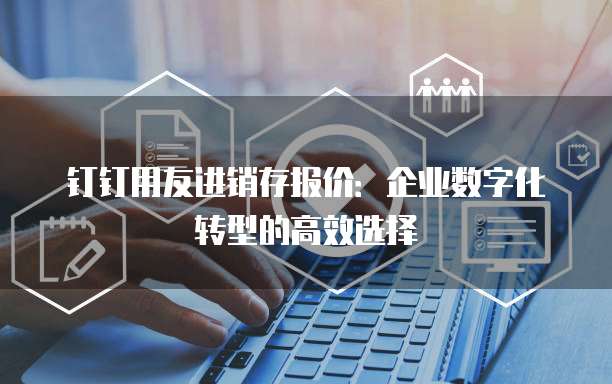 钉钉用友进销存报价:企业数字化转型的高效选择