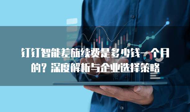钉钉智能差旅续费是多少钱一个月的?深度解析与企业选择策略