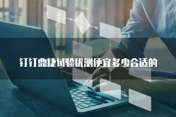 钉钉鼎捷试验优测便宜多少合适的