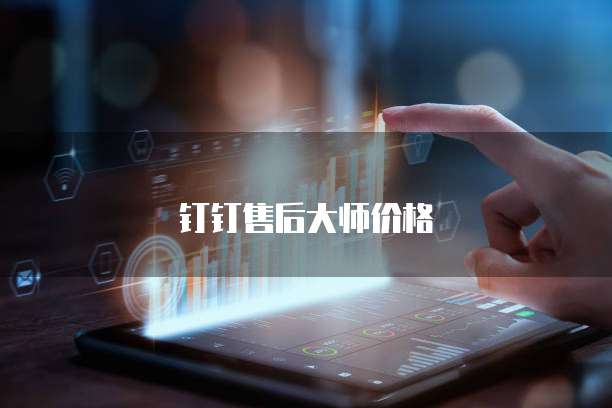 钉钉售后大师价格