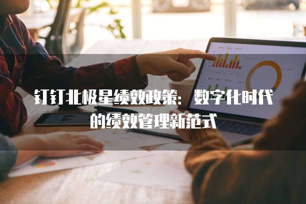 钉钉北极星绩效政策：数字化时代的绩效管理新范式