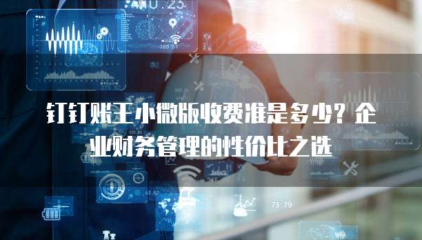 钉钉账王小微版收费准是多少?企业财务管理的性价比之选