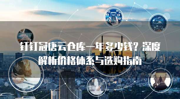 钉钉冠唐云仓库一年多少钱?深度解析价格体系与选购指南