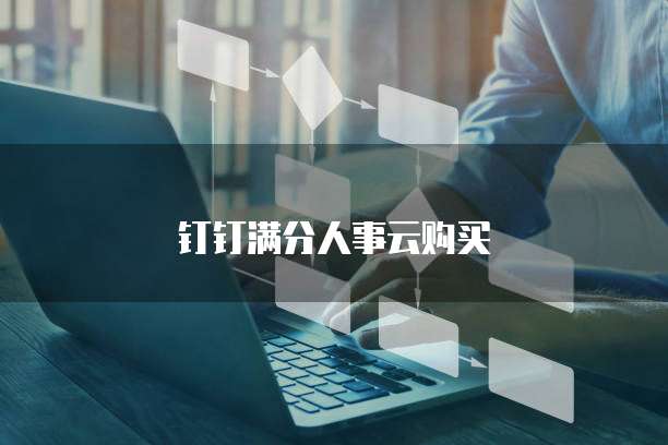 钉钉满分人事云购买