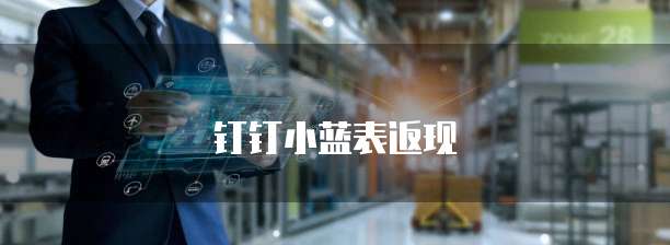 钉钉小蓝表返现