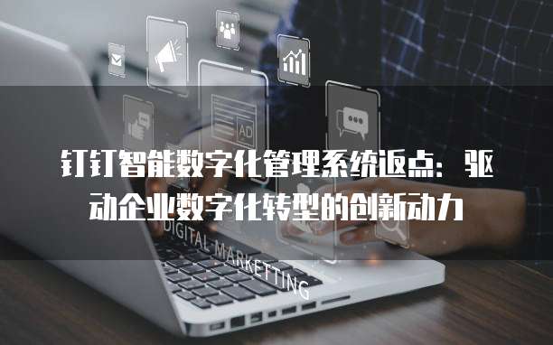 钉钉智能数字化管理系统返点:驱动企业数字化转型的创新动力