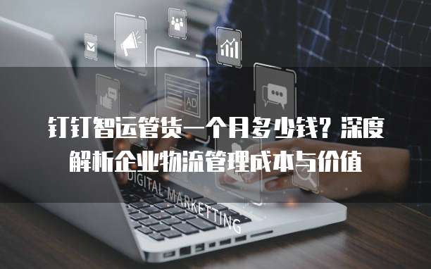 钉钉智运管货一个月多少钱?深度解析企业物流管理成本与价值
