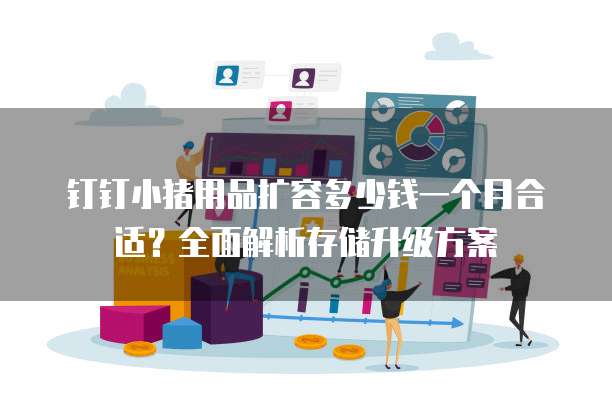 钉钉小猪用品扩容多少钱一个月合适?全面解析存储升级方案