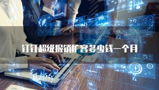 钉钉超级报销扩容多少钱一个月