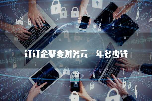 钉钉企聚变财务云一年多少钱