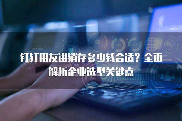 钉钉用友进销存多少钱合适？全面解析企业选型关键点