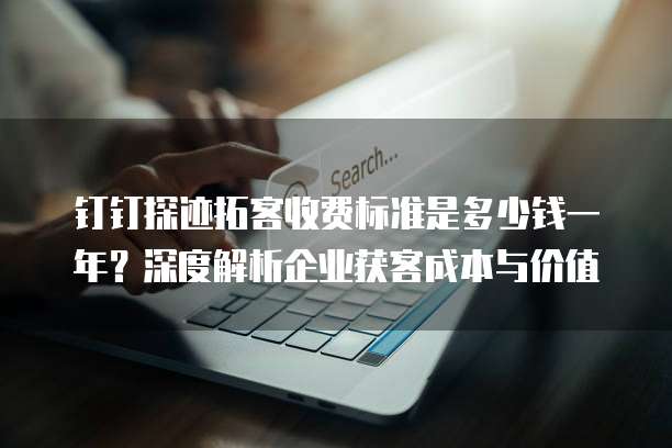 钉钉探迹拓客收费标准是多少钱一年?深度解析企业获客成本与价值