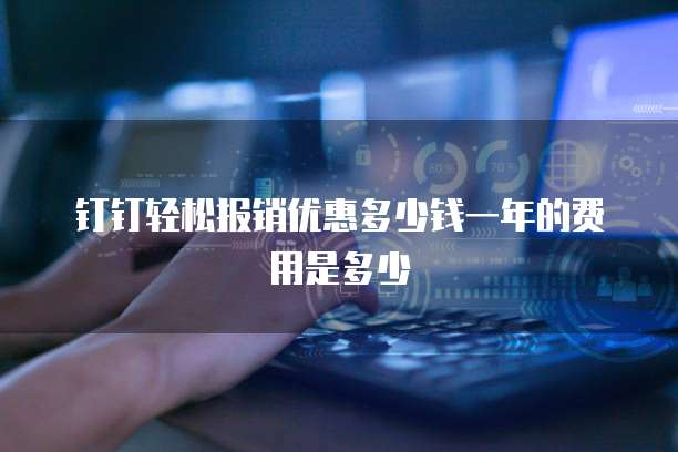 钉钉轻松报销优惠多少钱一年的费用是多少
