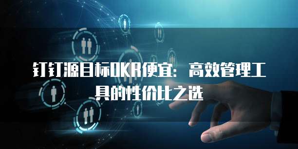 钉钉源目标OKR便宜:高效管理工具的性价比之选