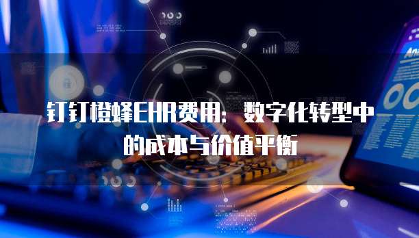 钉钉橙蜂EHR费用:数字化转型中的成本与价值平衡