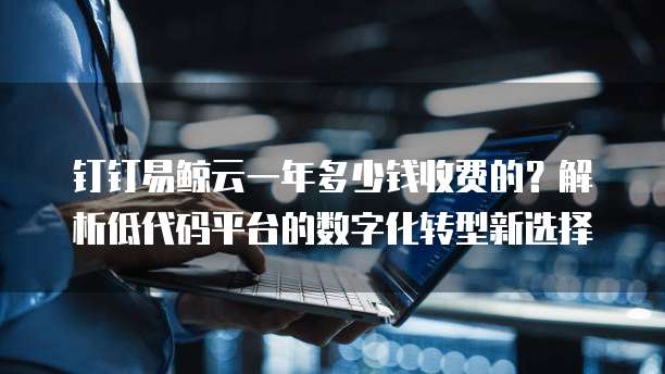 钉钉易鲸云一年多少钱收费的?解析低代码平台的数字化转型新选择
