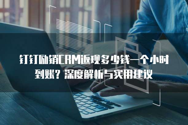 钉钉励销CRM返现多少钱一个小时到账?深度解析与实用建议