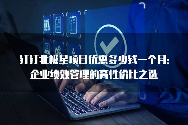 钉钉北极星项目优惠多少钱一个月:企业绩效管理的高性价比之选