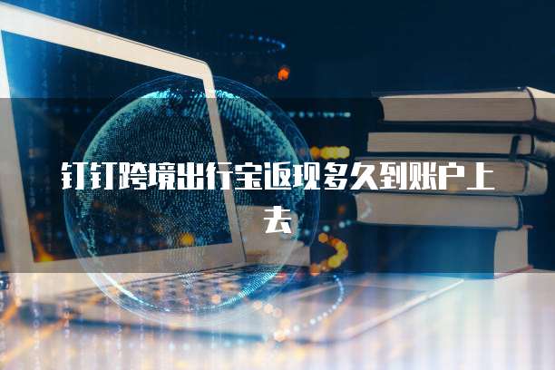 钉钉跨境出行宝返现多久到账户上去