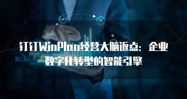 钉钉WinPlan经营大脑返点：企业数字化转型的智能引擎