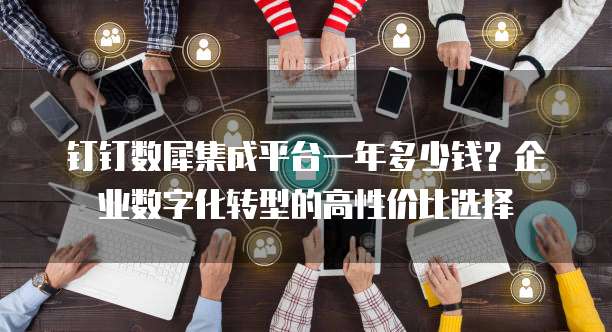 钉钉数犀集成平台一年多少钱?企业数字化转型的高性价比选择