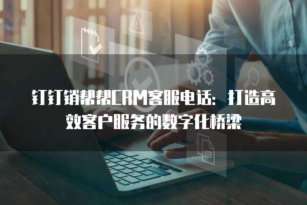 钉钉销帮帮CRM客服电话:打造高效客户服务的数字化桥梁