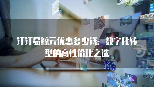 钉钉易鲸云优惠多少钱:数字化转型的高性价比之选
