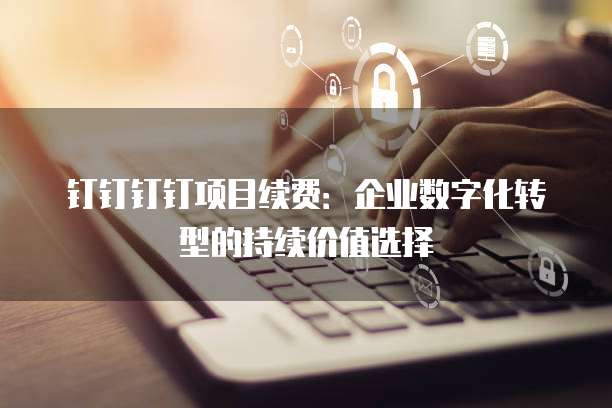 钉钉钉钉项目续费:企业数字化转型的持续价值选择