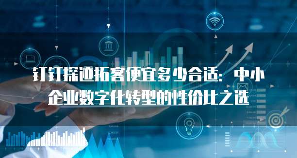钉钉探迹拓客便宜多少合适：中小企业数字化转型的性价比之选