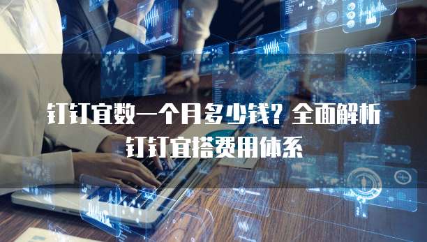 钉钉宜数一个月多少钱？全面解析钉钉宜搭费用体系