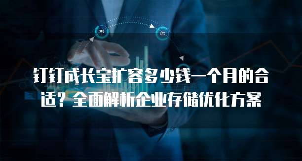 钉钉成长宝扩容多少钱一个月的合适?全面解析企业存储优化方案