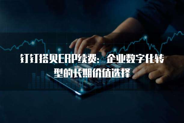 钉钉搭贝ERP续费：企业数字化转型的长期价值选择