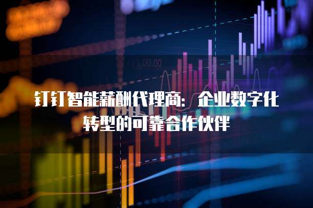 钉钉智能薪酬代理商：企业数字化转型的可靠合作伙伴
