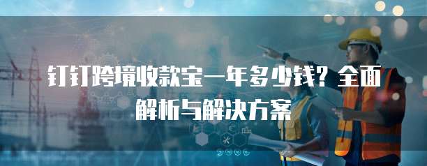 钉钉跨境收款宝一年多少钱?全面解析与解决方案