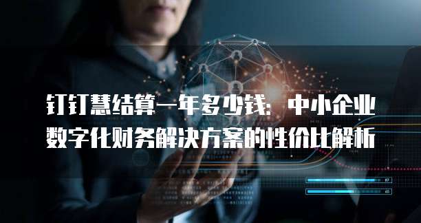 钉钉慧结算一年多少钱:中小企业数字化财务解决方案的性价比解析