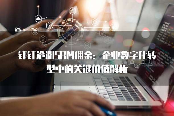 钉钉沧渊SRM佣金:企业数字化转型中的关键价值解析