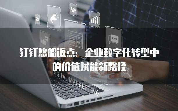 钉钉悠船返点:企业数字化转型中的价值赋能新路径
