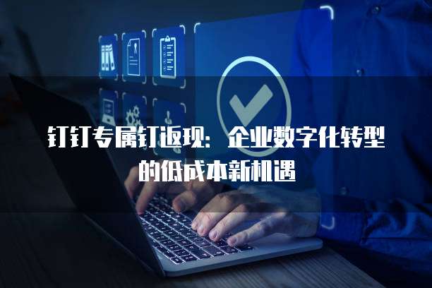 钉钉专属钉返现：企业数字化转型的低成本新机遇