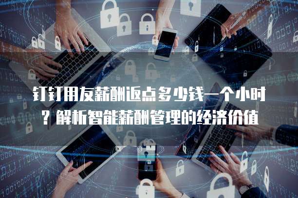 钉钉用友薪酬返点多少钱一个小时？解析智能薪酬管理的经济价值