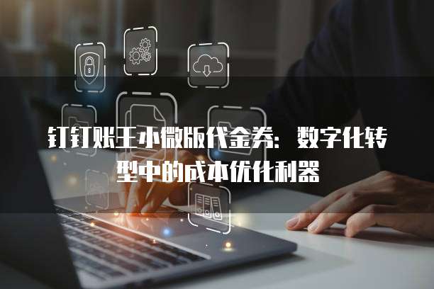 钉钉账王小微版代金券：数字化转型中的成本优化利器