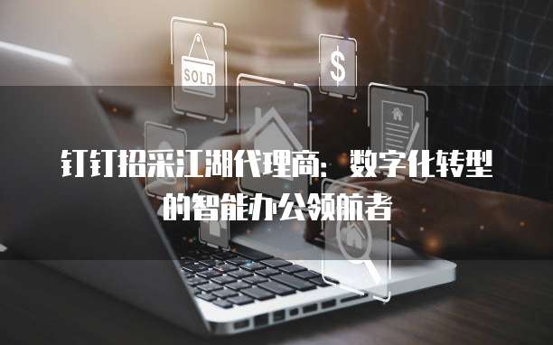 钉钉招采江湖代理商:数字化转型的智能办公领航者