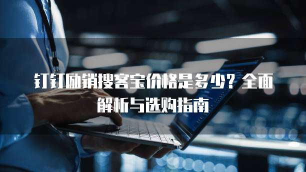 钉钉励销搜客宝价格是多少？全面解析与选购指南