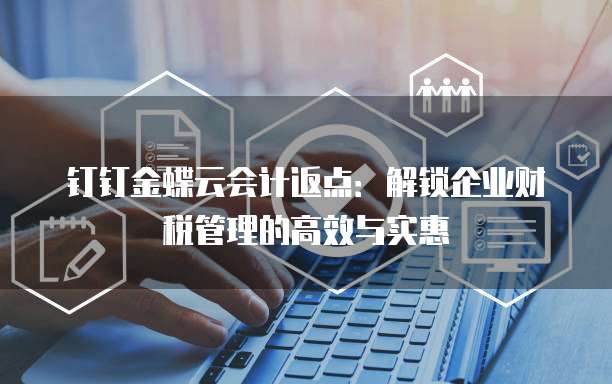 钉钉金蝶云会计返点:解锁企业财税管理的高效与实惠