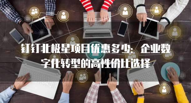 钉钉北极星项目优惠多少：企业数字化转型的高性价比选择