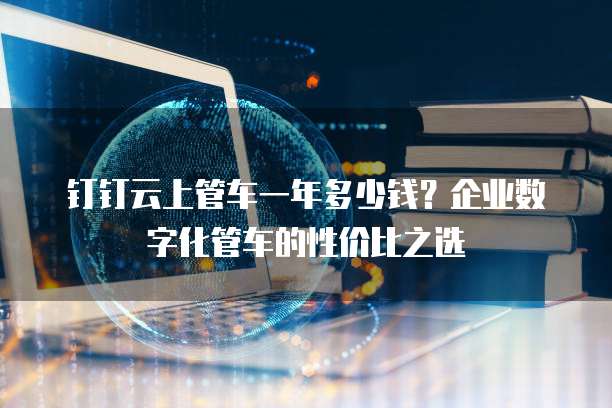 钉钉云上管车一年多少钱？企业数字化管车的性价比之选
