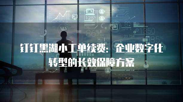 钉钉黑湖小工单续费:企业数字化转型的长效保障方案