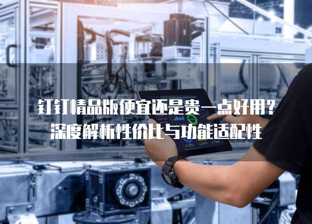 钉钉精品版便宜还是贵一点好用？深度解析性价比与功能适配性