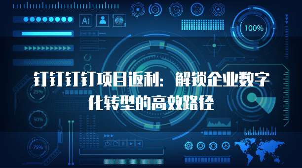钉钉钉钉项目返利:解锁企业数字化转型的高效路径